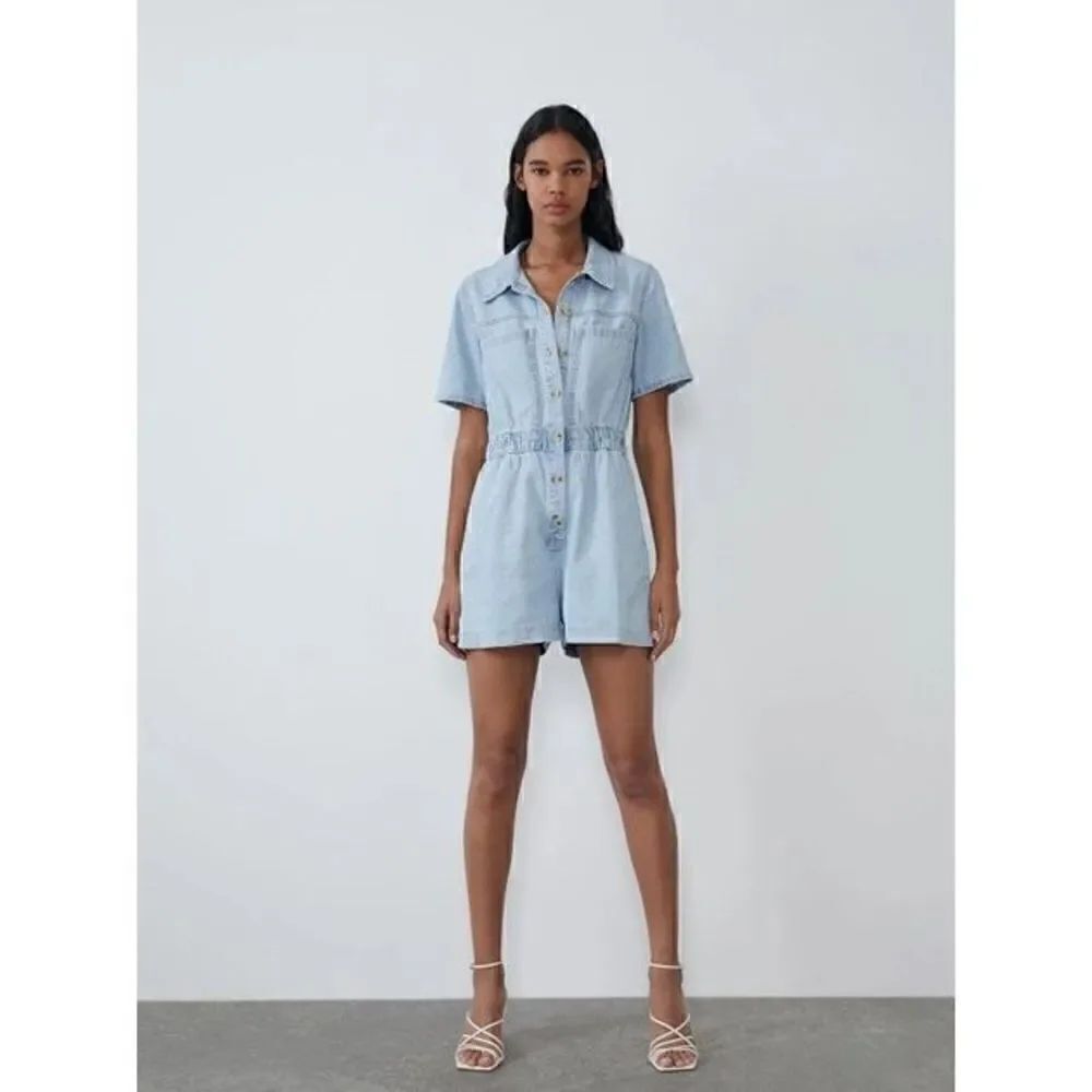 Denim jumpsuit Zara 8197/028/400-NWOT